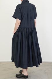 dress cotton navy