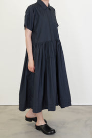 dress cotton navy
