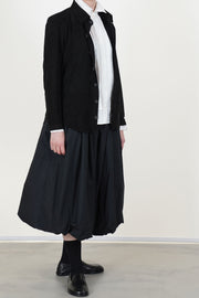 shirt suede leather black