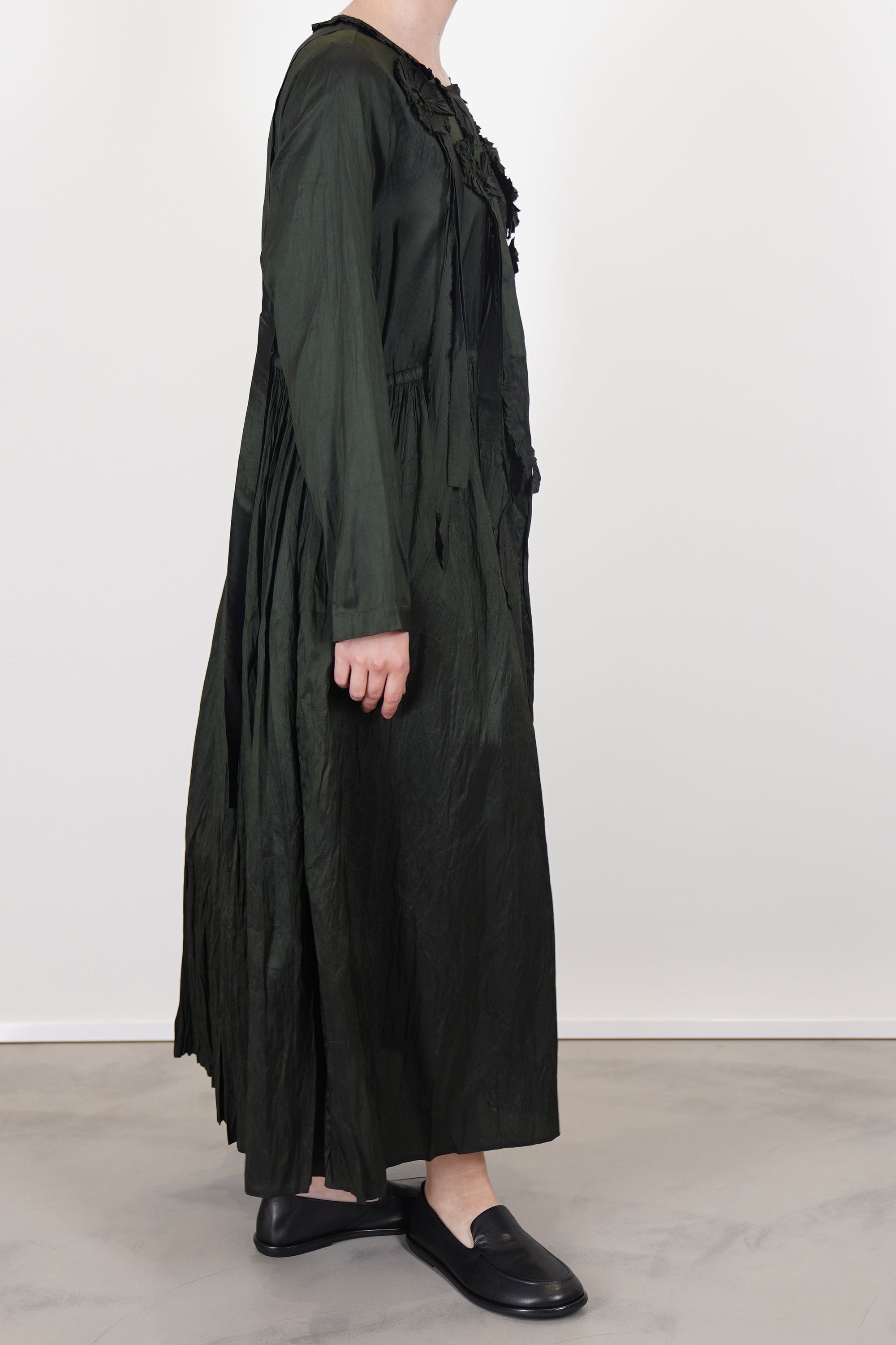 silk dress kale