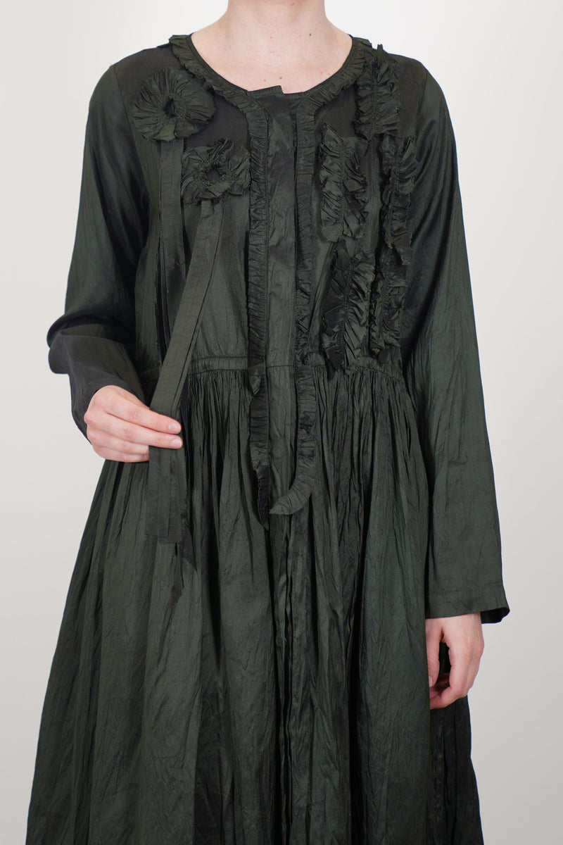 silk dress kale
