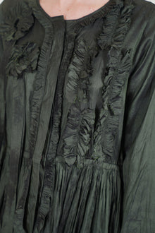 silk dress kale