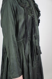 silk dress kale