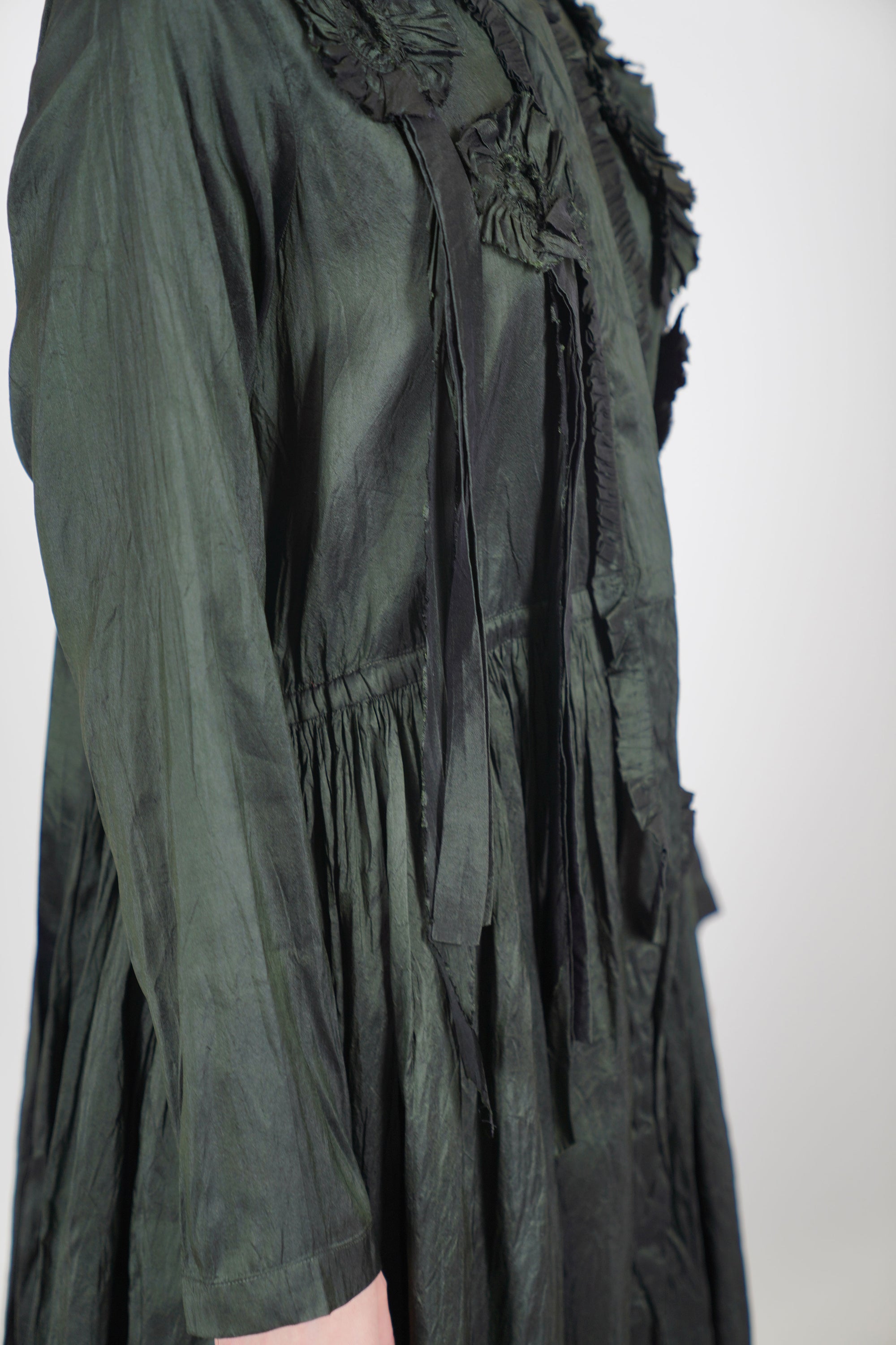 silk dress kale