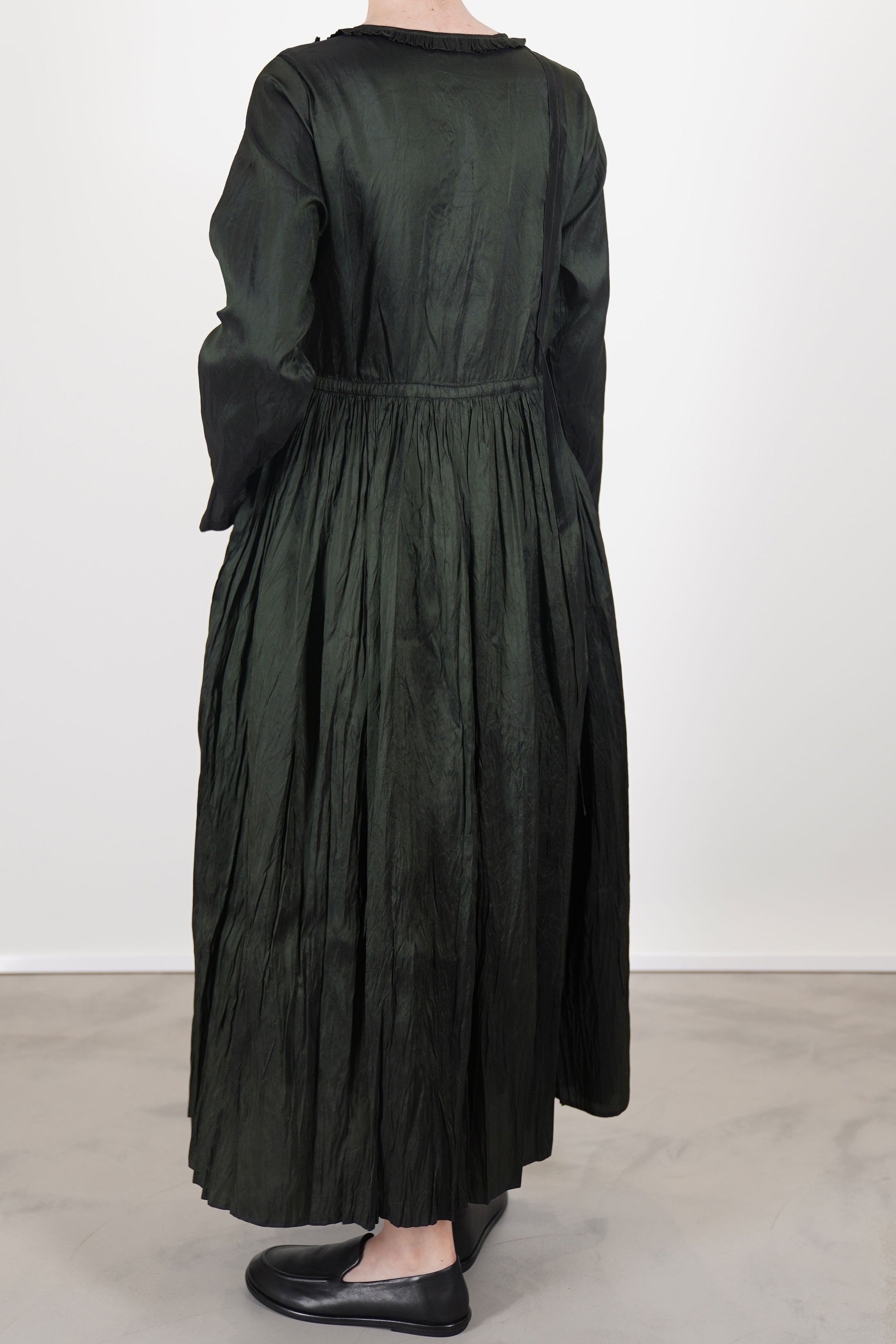 silk dress kale