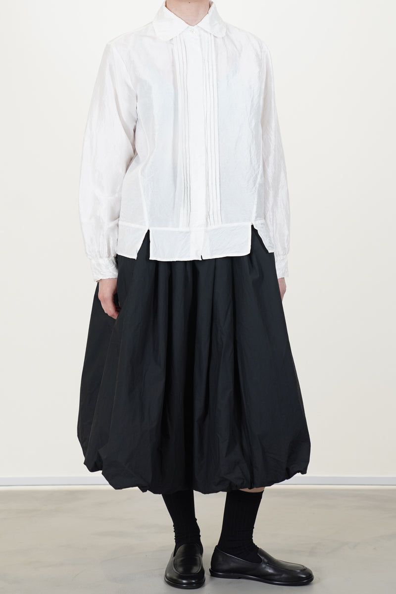shirt silk white