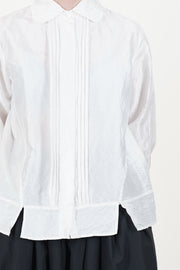 shirt silk white