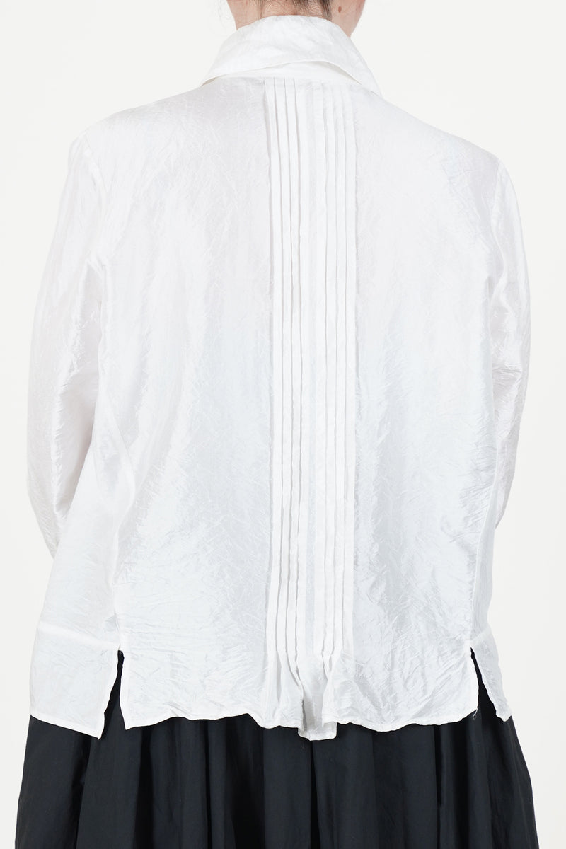 shirt silk white