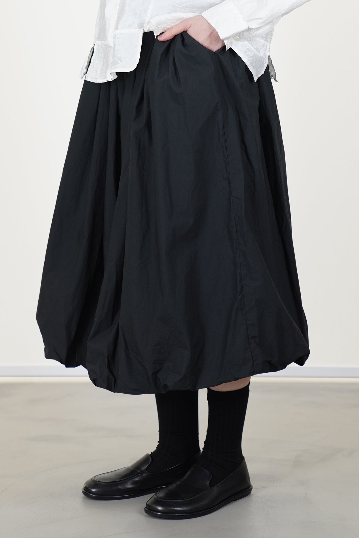 skirt cotton black