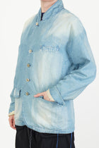 dear denim zen jacket light indigo
