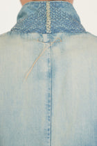 dear denim zen jacket light indigo