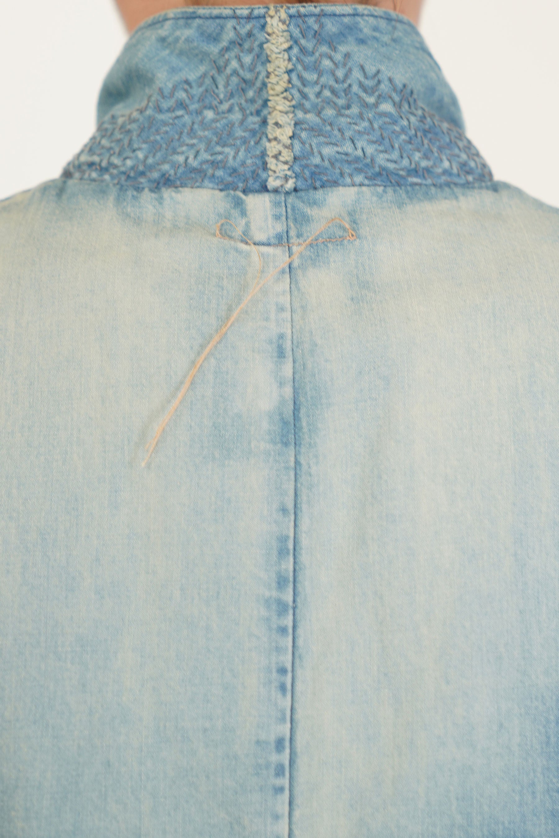 dear denim zen jacket light indigo