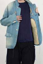 dear denim zen jacket light indigo