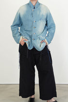 dear denim zen jacket light indigo