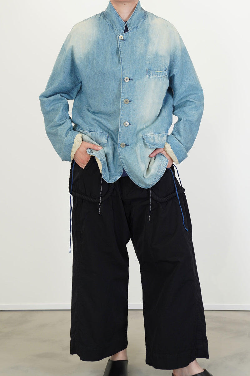 dear denim zen jacket light indigo