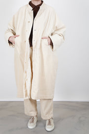 corduroy book orchestra coat wheat ecru