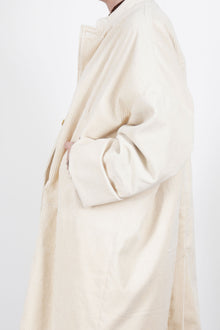 corduroy book orchestra coat wheat ecru