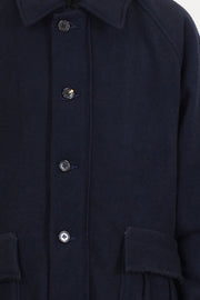 cashmere endroll swing jazz jacket perfect blue