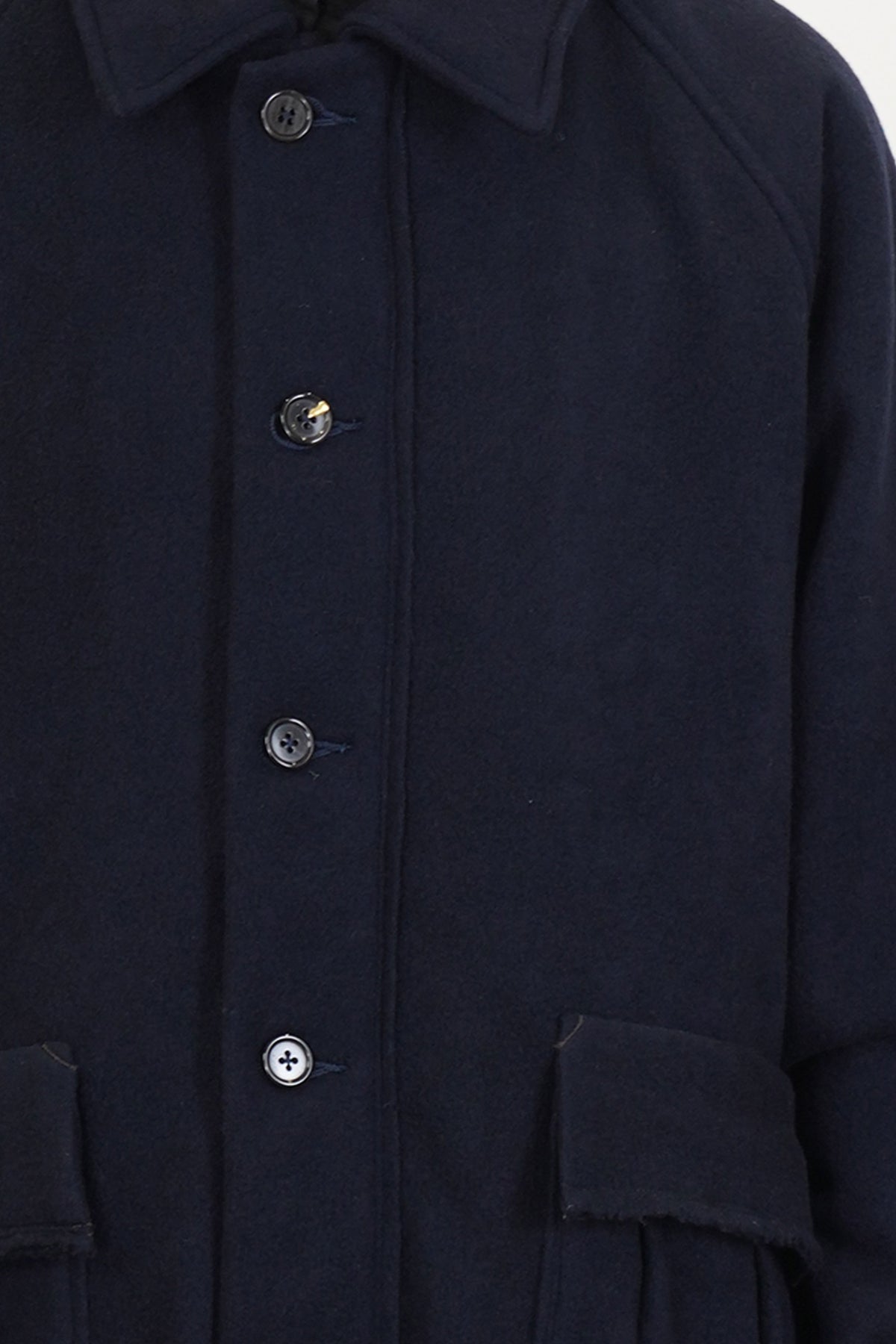 cashmere endroll swing jazz jacket perfect blue