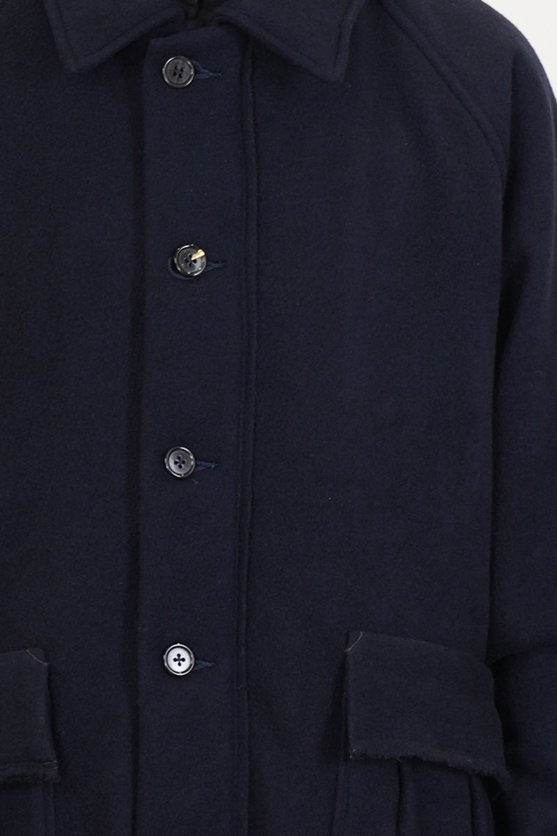 cashmere endroll swing jazz jacket perfect blue