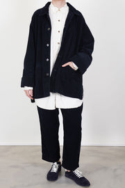 corduroy champetre bouquet jacket mordant indigo