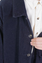 corduroy champetre bouquet jacket mordant indigo
