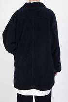 corduroy champetre bouquet jacket mordant indigo