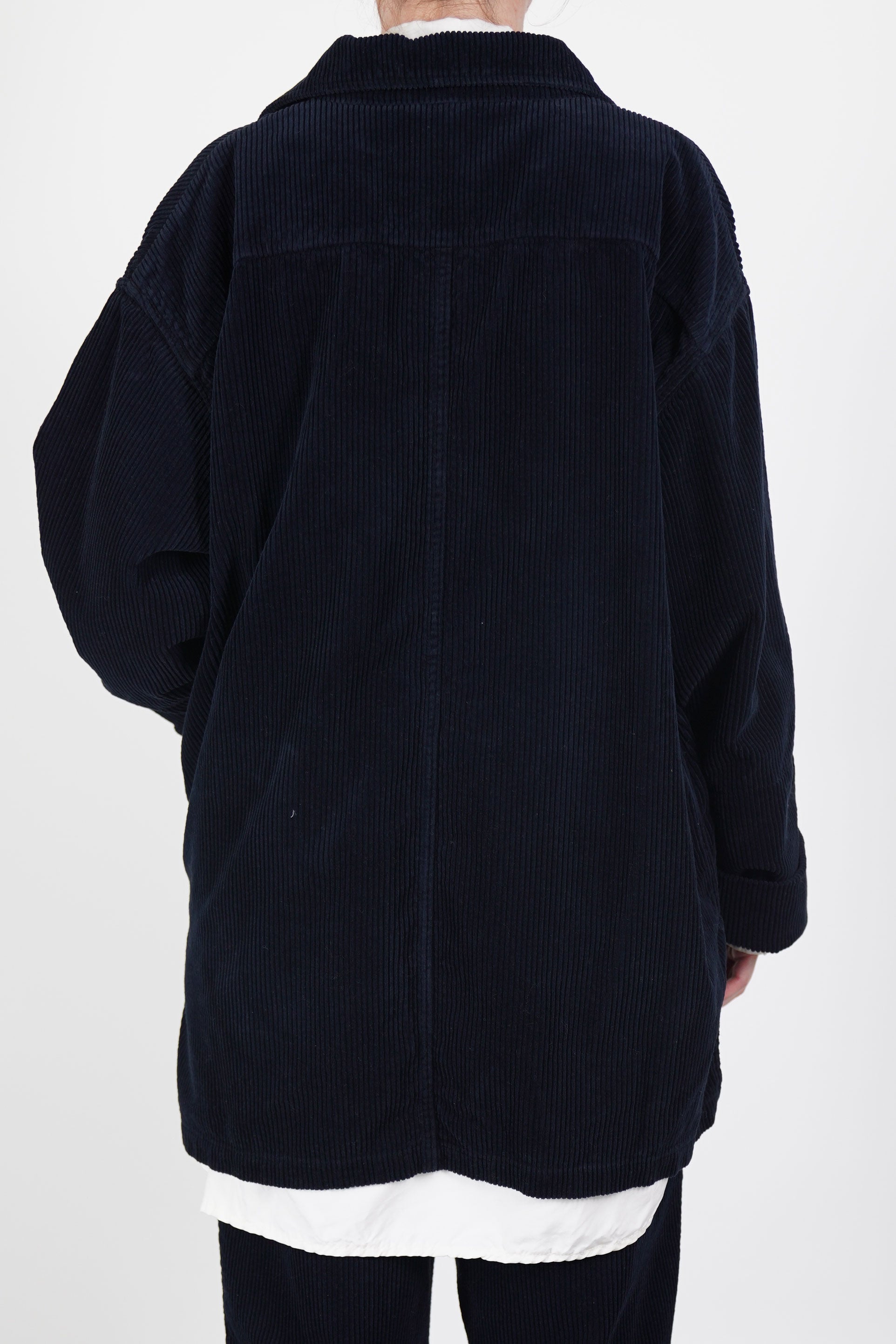 corduroy champetre bouquet jacket mordant indigo
