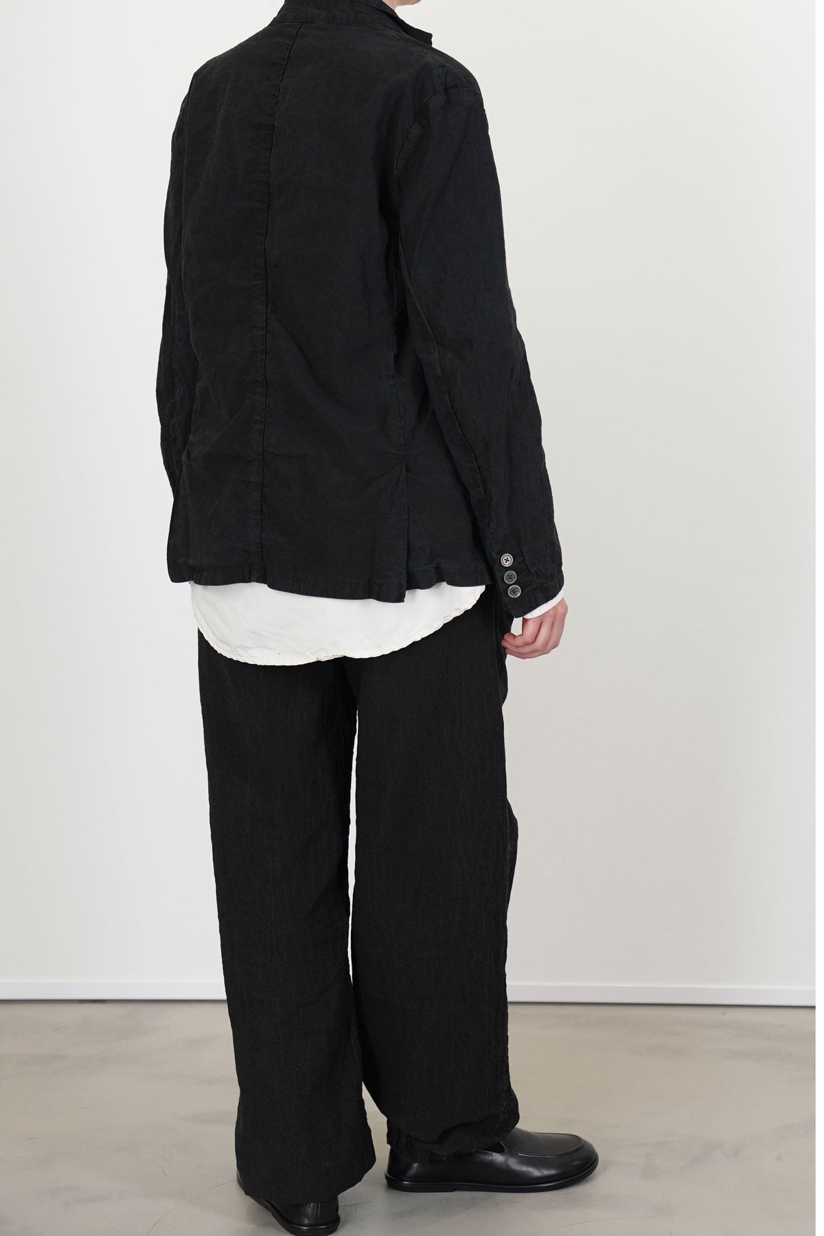 leaf vein aor jacket verdure indigo
