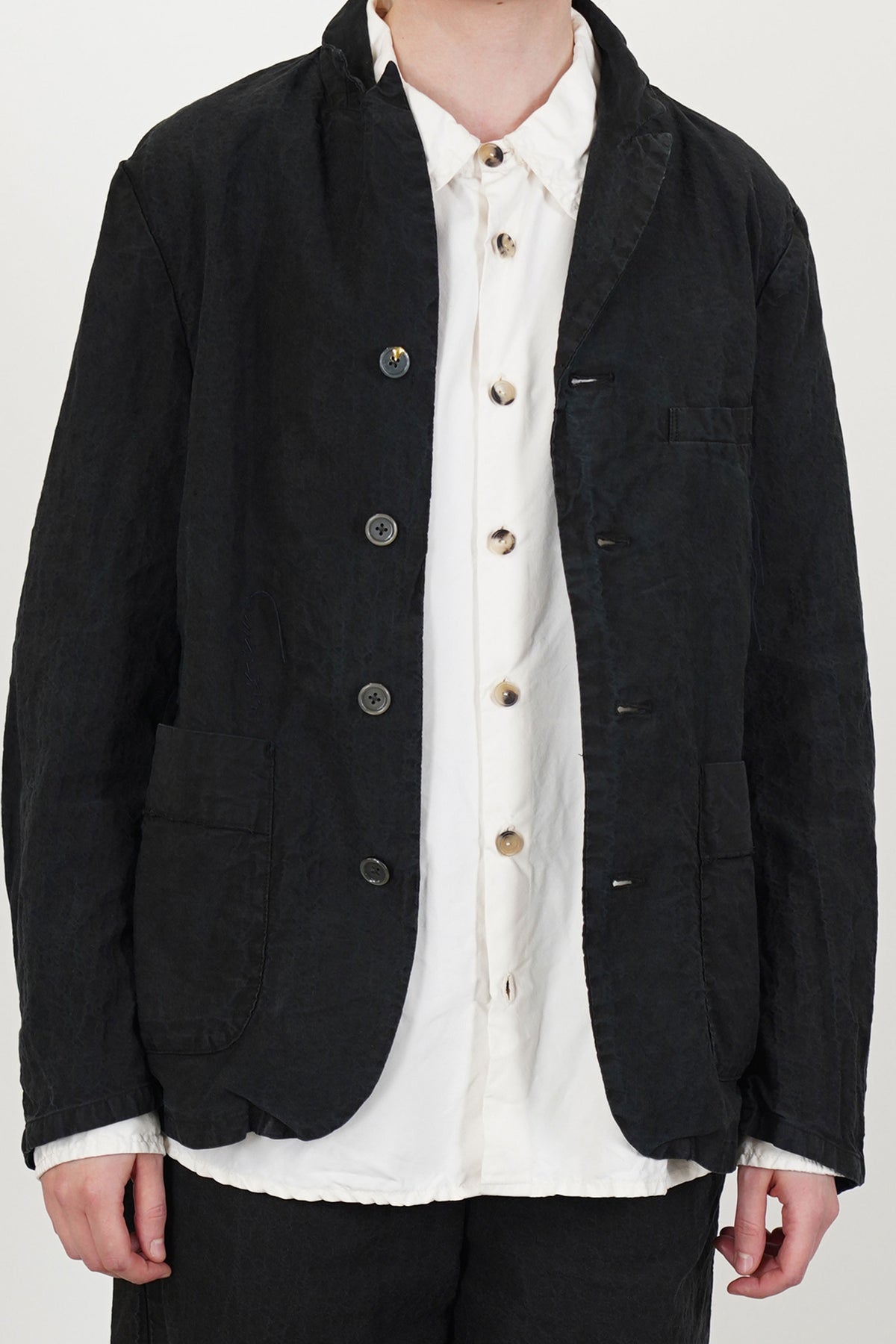 leaf vein aor jacket verdure indigo
