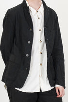 leaf vein aor jacket verdure indigo