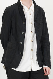 leaf vein aor jacket verdure indigo
