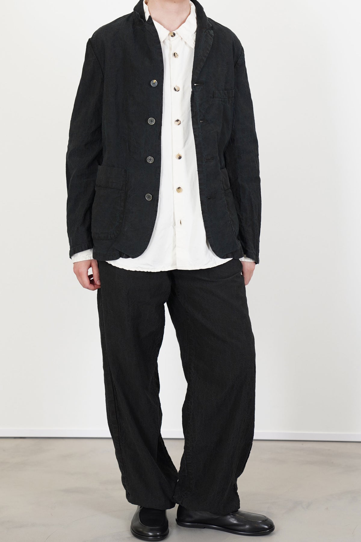 leaf vein aor jacket verdure indigo