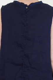 sand beach clione reversible top authentic indigo