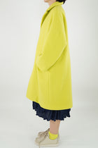 wool coat coper sulfur yellow