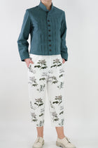 cropped pants pauline white x rose