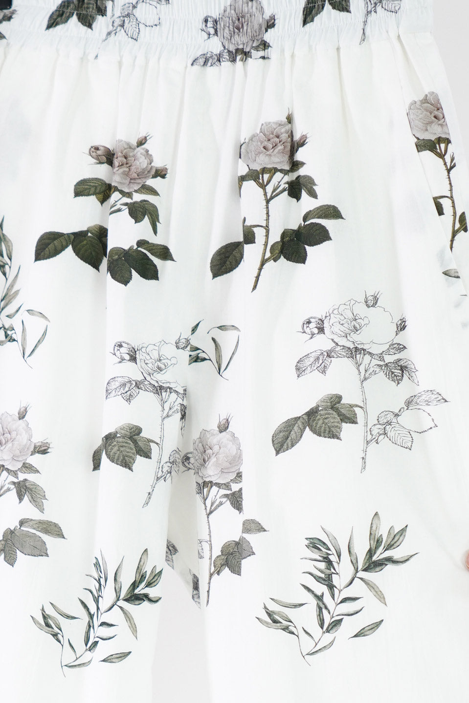 cropped pants pauline white x rose