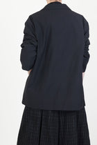 jacket edouard wool cotton black