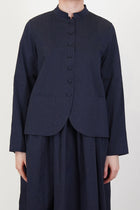 jacket jessica dark navy thin stripes