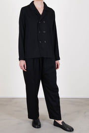 école de curiosités pants patricia black are made from smooth rayon twill, ensuring a graceful and comfortable drape.