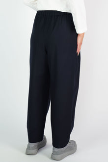 pants petrus gabardine wool dark navy