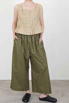 pants pierre forest green