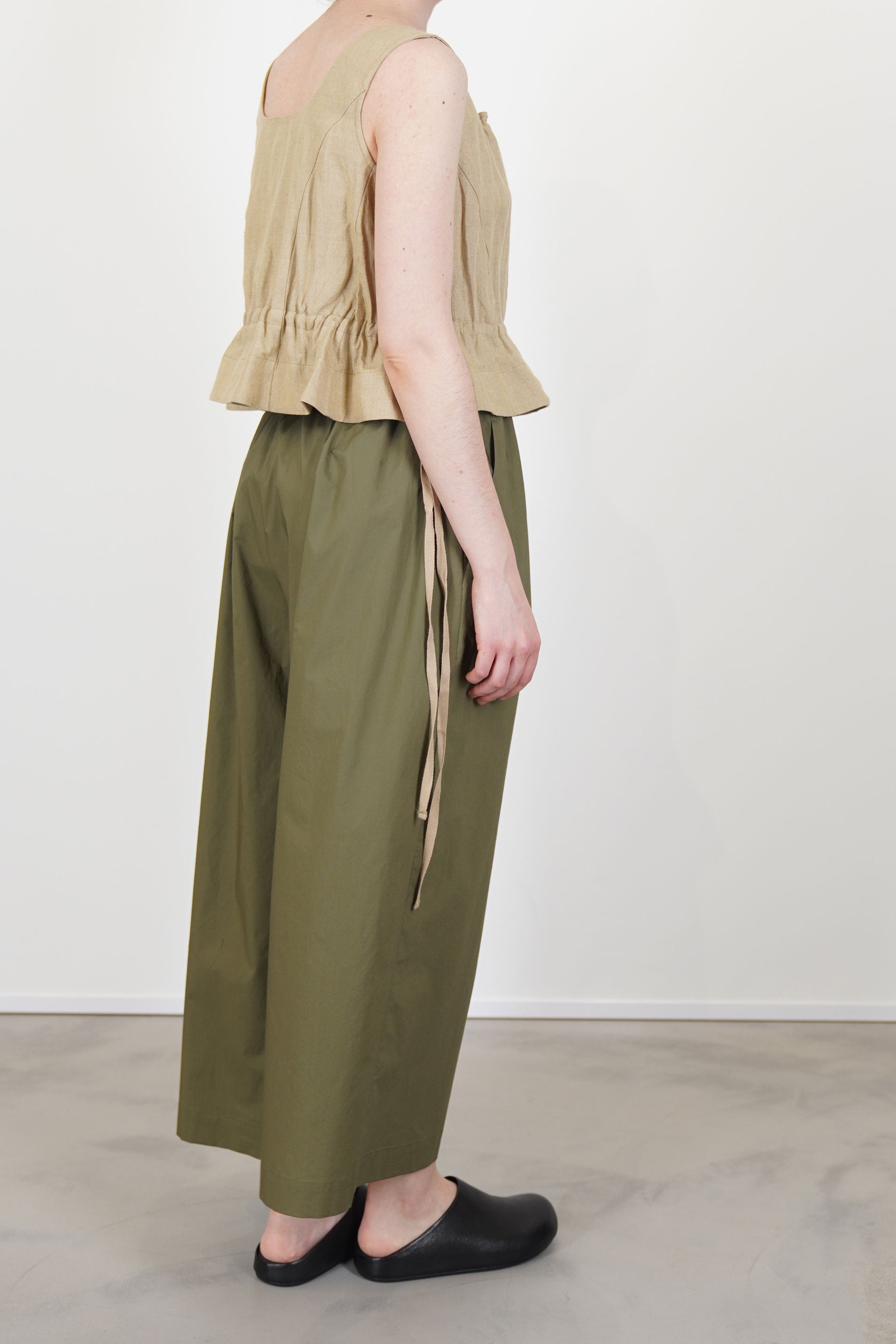 pants pierre forest green