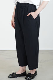 pants pierre wool cotton black