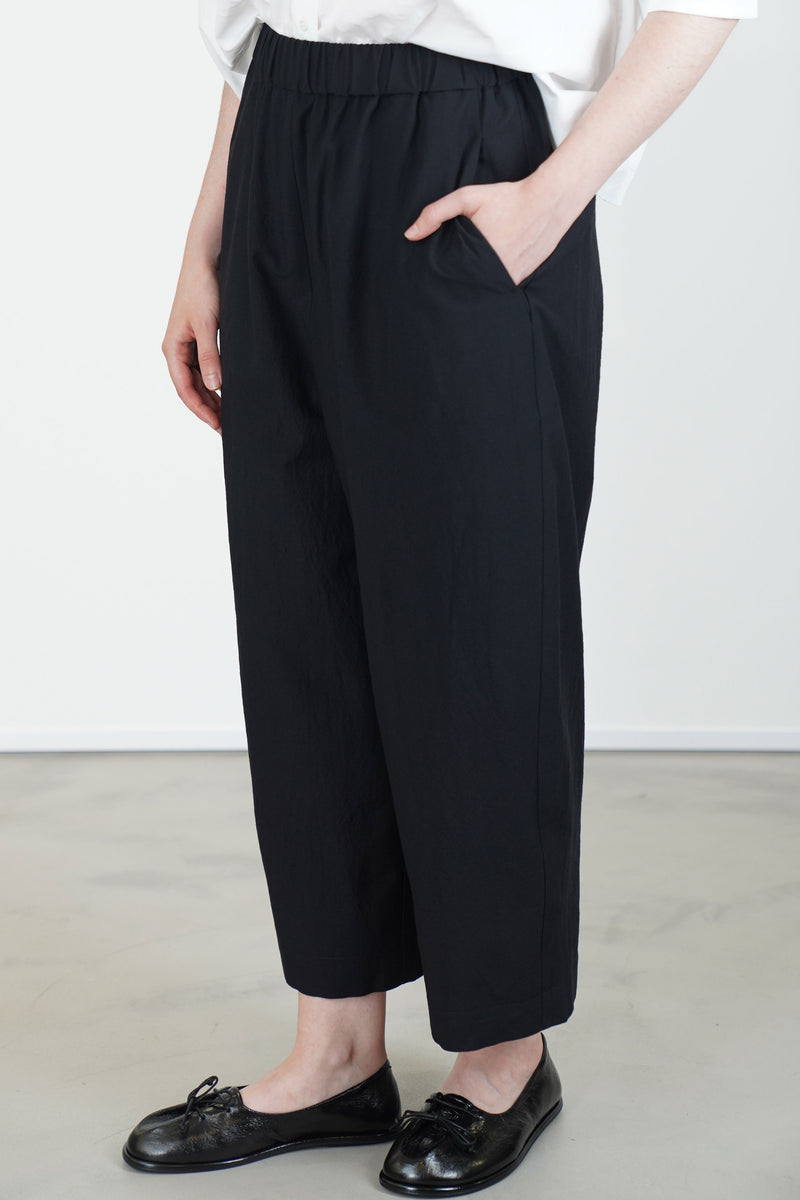 pants pierre wool cotton black