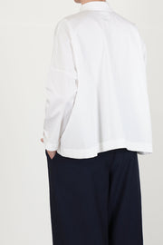 shirt brigitte plain cotton white