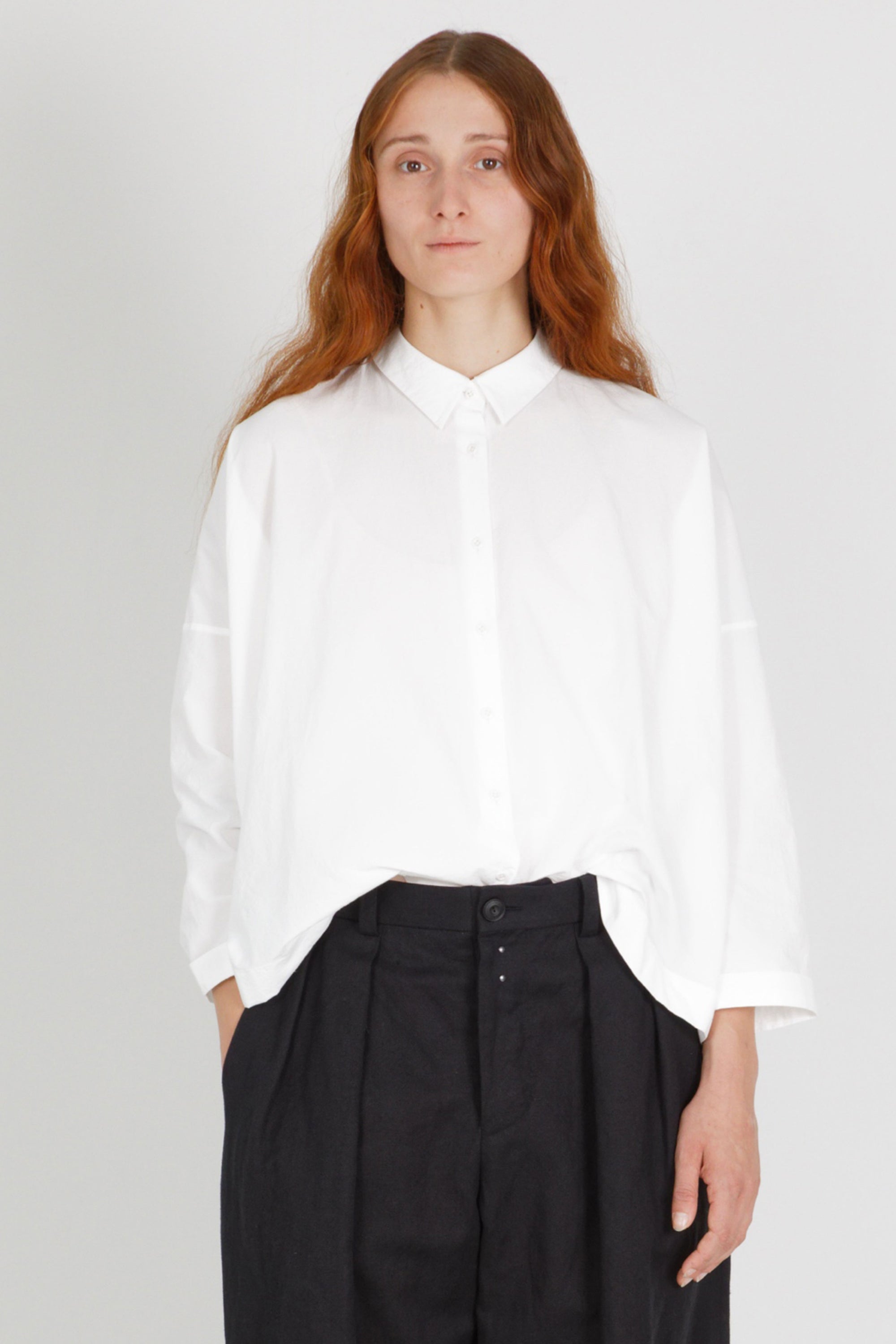 shirt brigitte poplin white