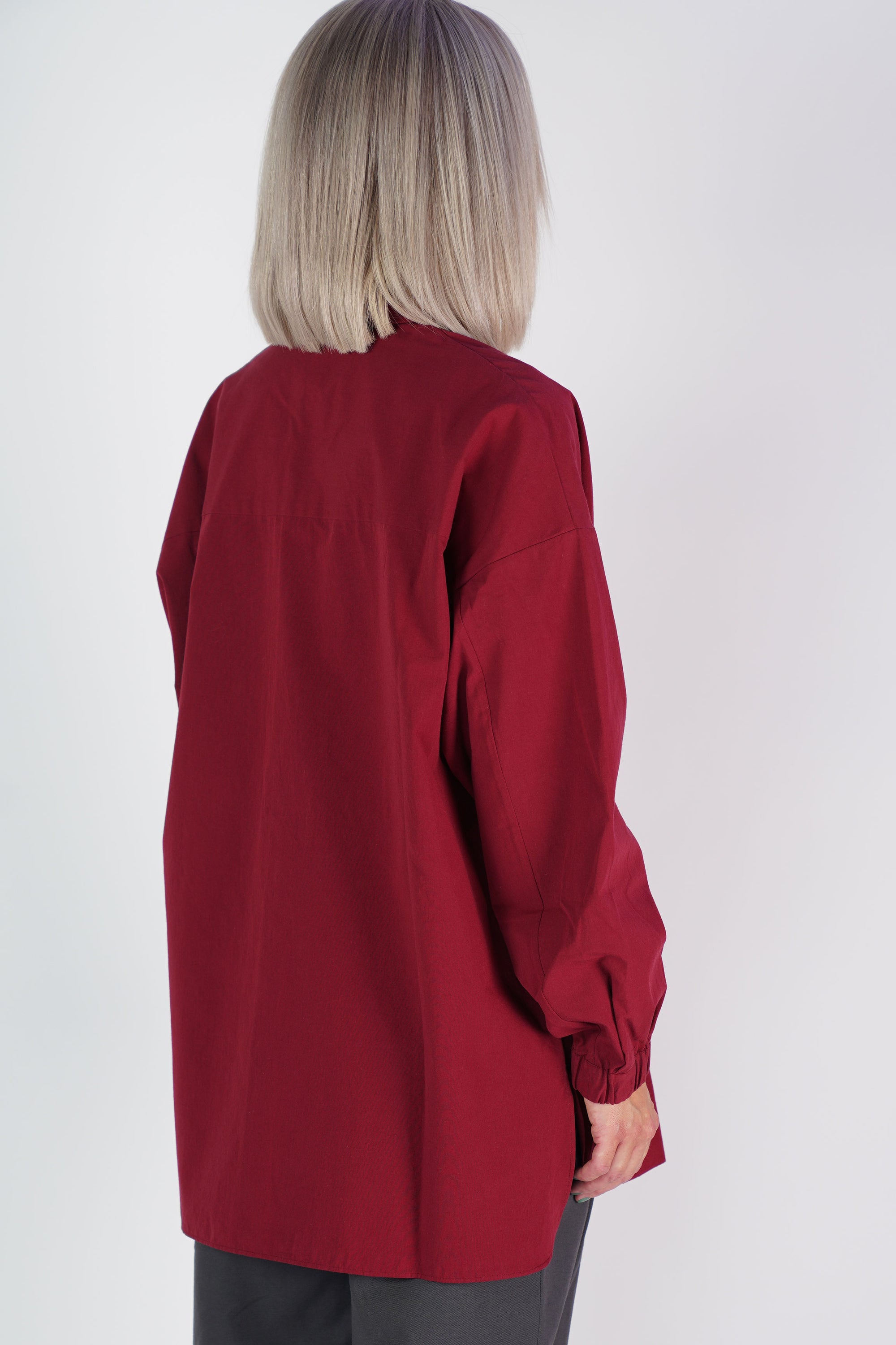shirt sam wine red