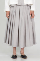 skirt solange light gray