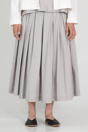 skirt solange light gray